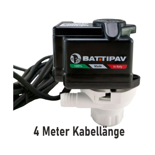 Battipav P3 Wasserpumpe 4 Meter Kabel | Für Steinsäge -...