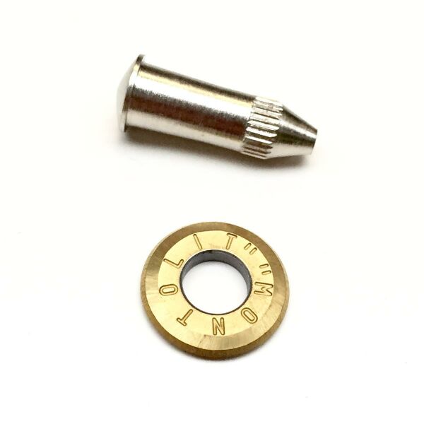 Ersatzrädchen Titanium Gold 14mm | Schneidrädchen für...