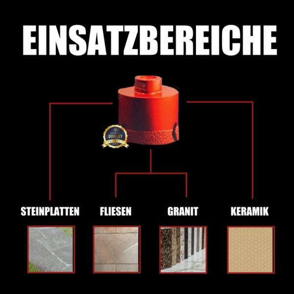 Fliesenlegerwerkzeuge Diamant Fliesenbohrer Set Best 7 Bohrkronen Im Koffer Dosensenker Bohrkrone Neu Business Industrie